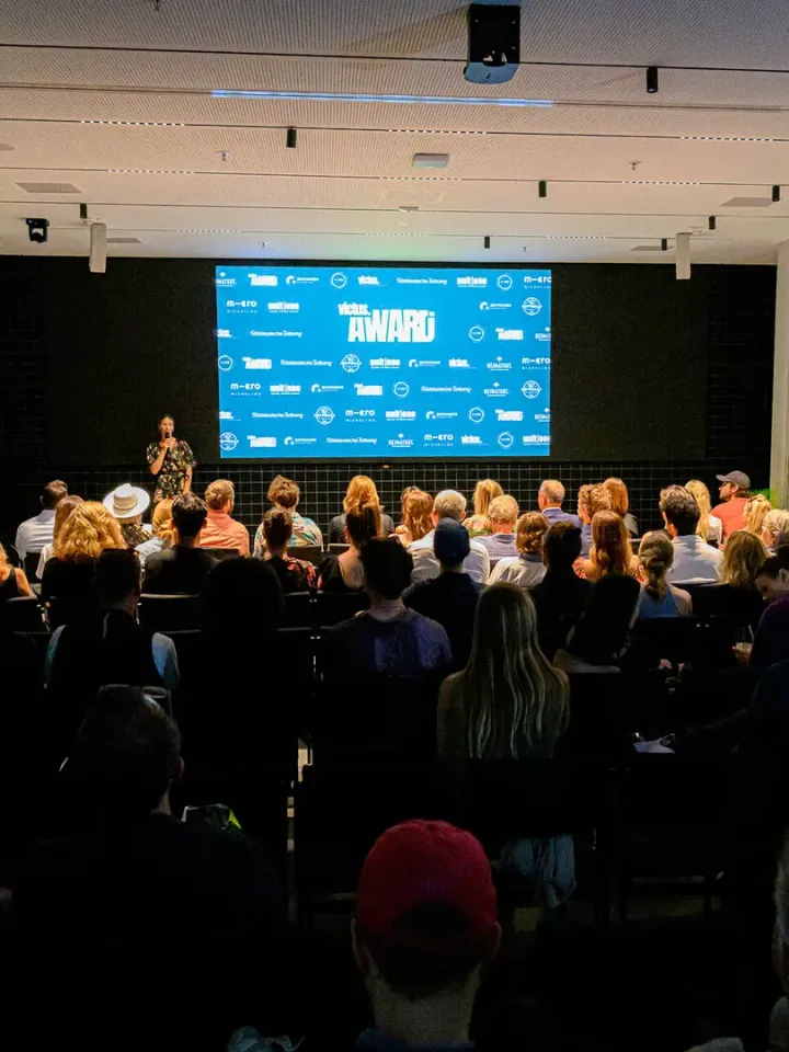 Cinema hall with guests at VICTUS. Award Film Festival